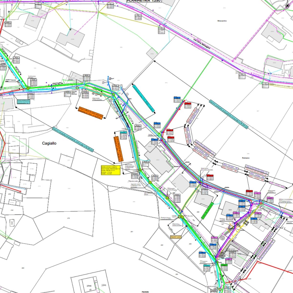 Sistemazione infrastrutture Robiano e Sarone, Capriasca