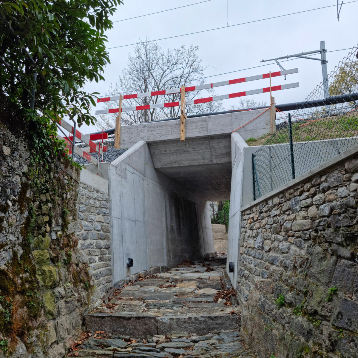 Stazione d’incrocio e nuova fermata Tilo, Minusio