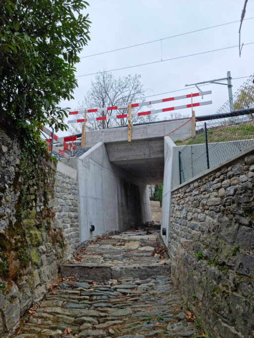 Stazione d’incrocio e nuova fermata Tilo, Minusio