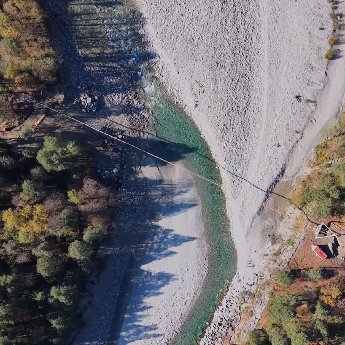 Collegamento provvisorio Aurigeno-Ronchini, Maggia