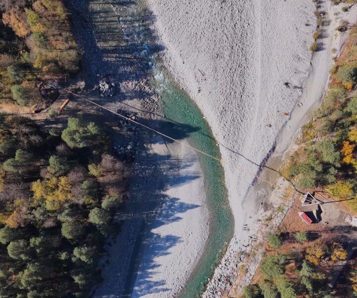 Collegamento provvisorio Aurigeno-Ronchini, Maggia
