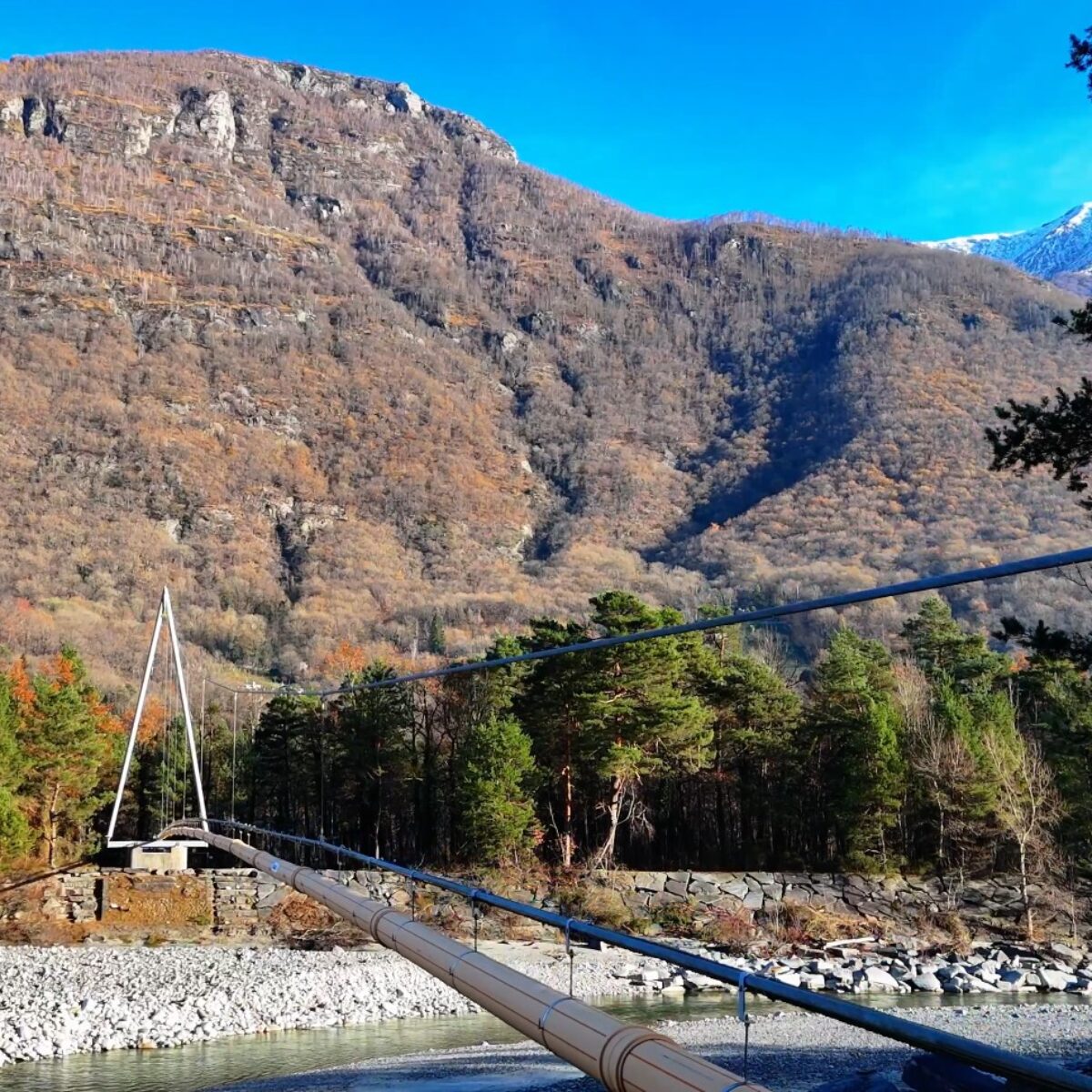 Collegamento provvisorio Aurigeno-Ronchini, Maggia