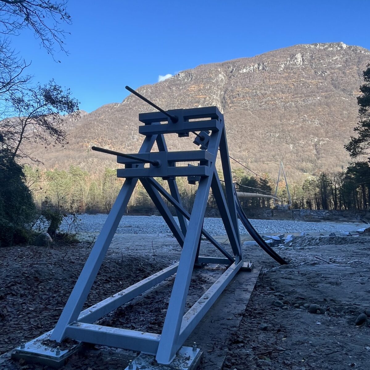 Collegamento provvisorio Aurigeno-Ronchini, Maggia