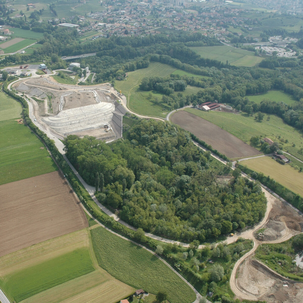 Smaltimento dei rifiuti, discarica Valle della Motta
