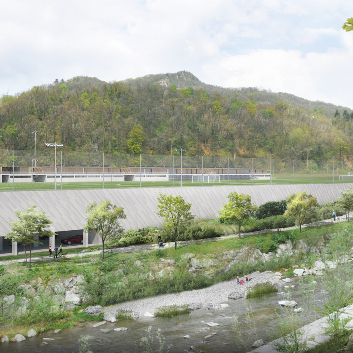 Centro sportivo Al Maglio, Città di Lugano