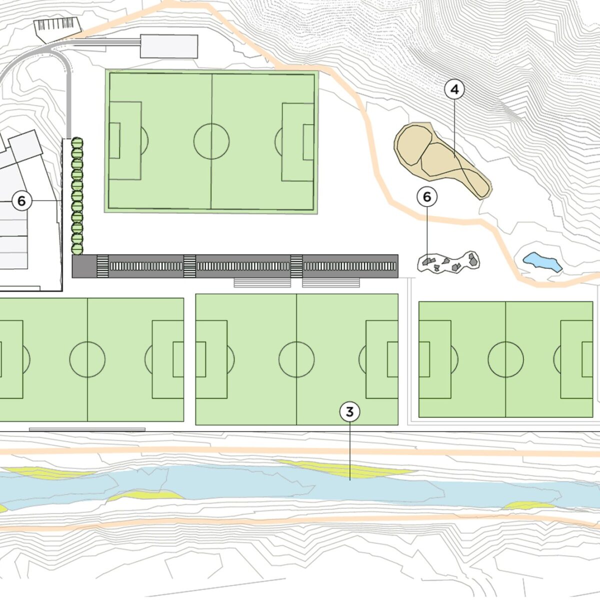 Centro sportivo Al Maglio, Città di Lugano