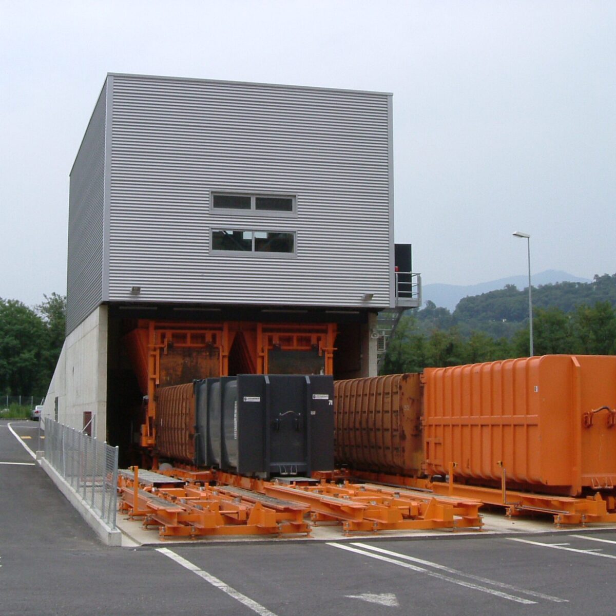 Stazione di trasbordo rifiuti, Bioggio
