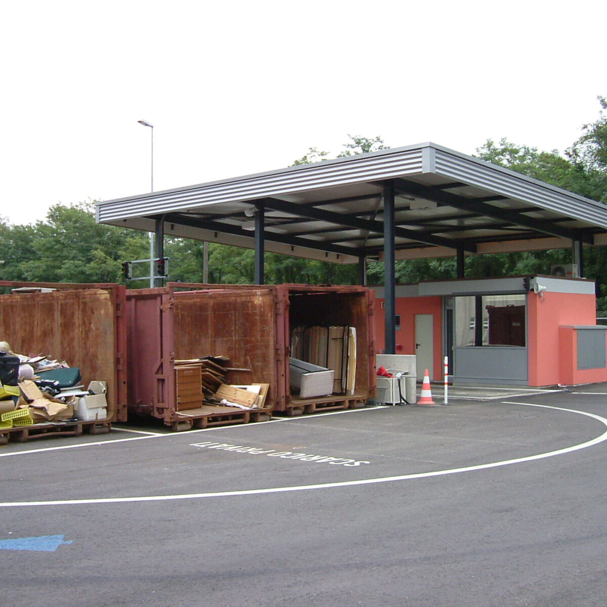 Stazione di trasbordo rifiuti, Bioggio