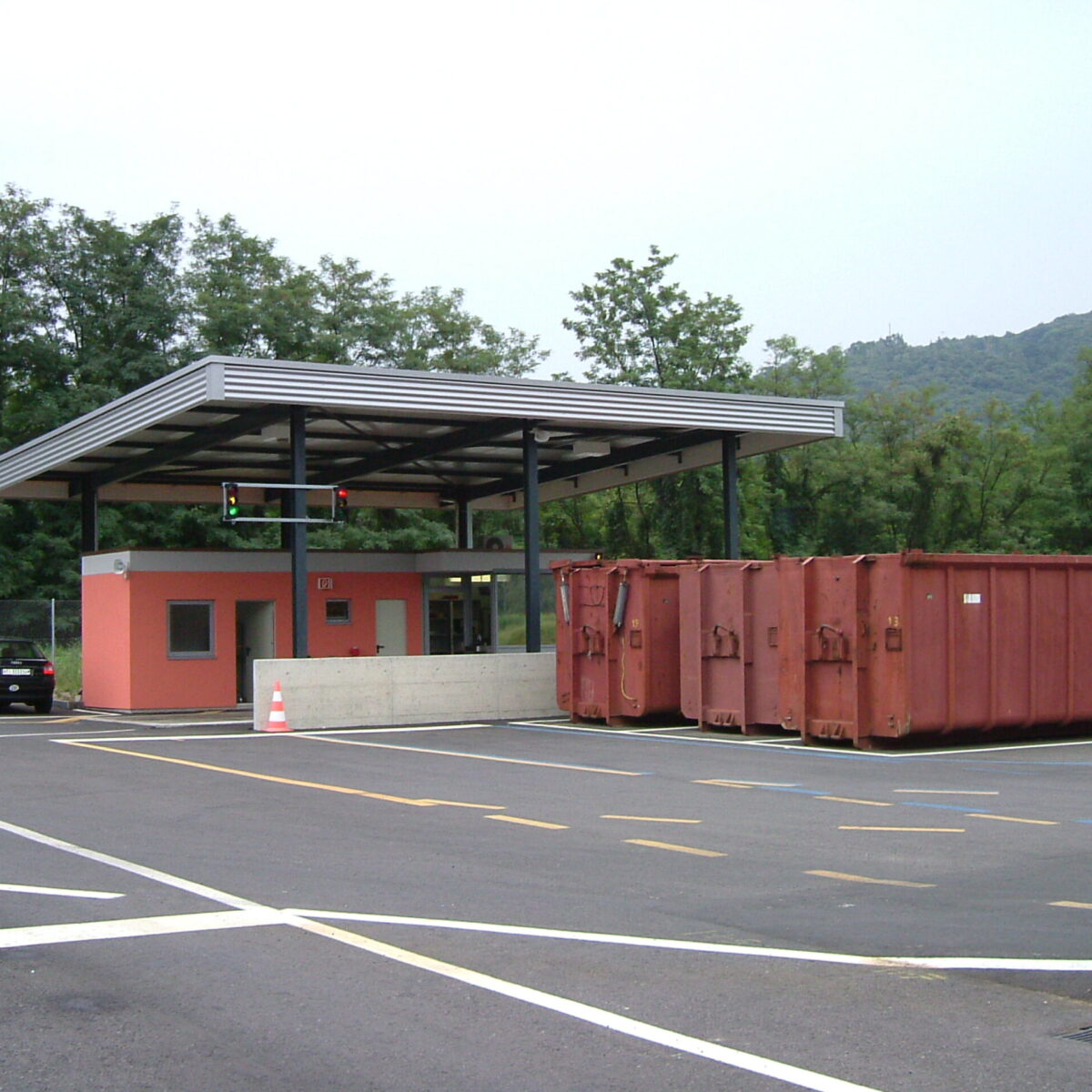 Stazione di trasbordo rifiuti, Bioggio