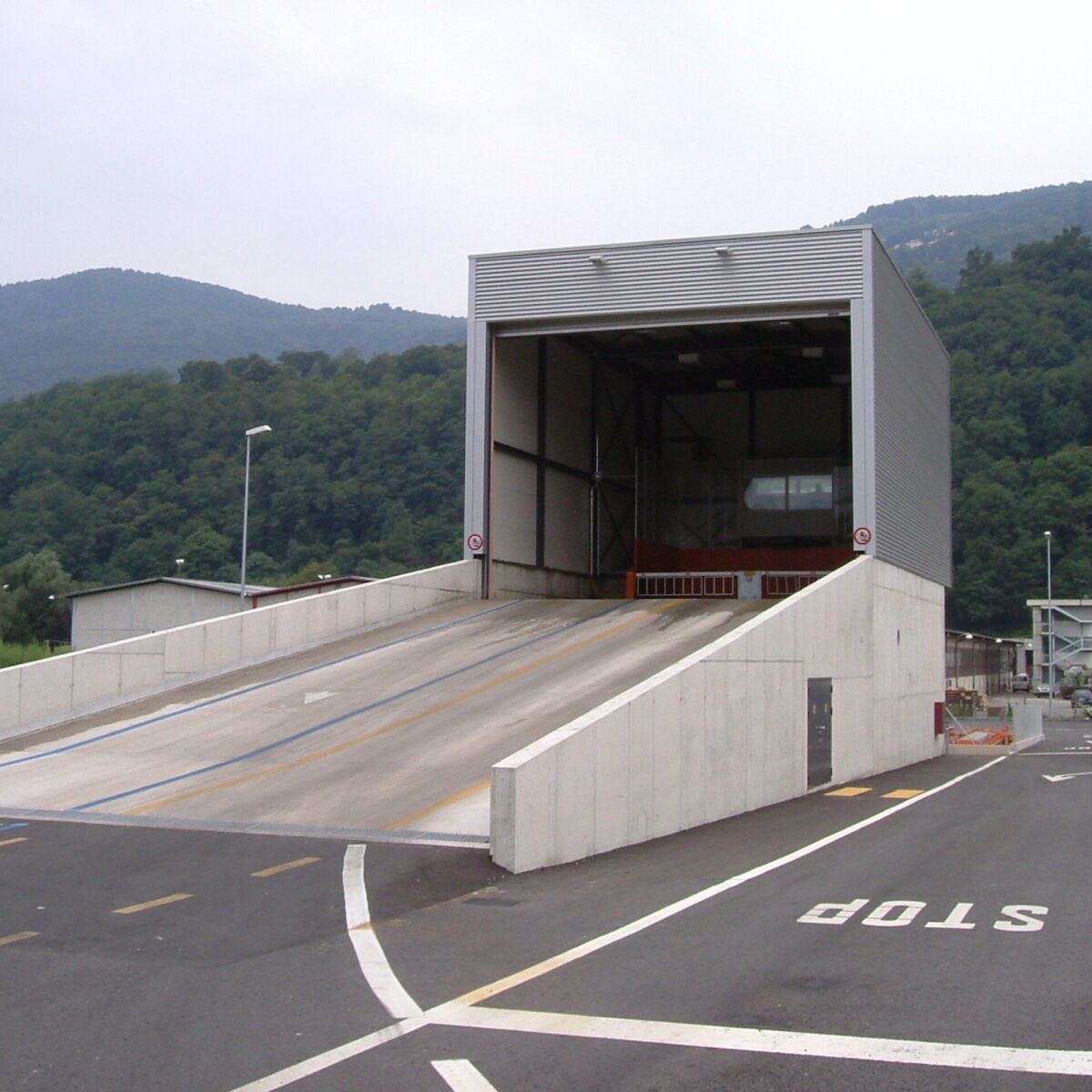 Stazione di trasbordo rifiuti, Bioggio