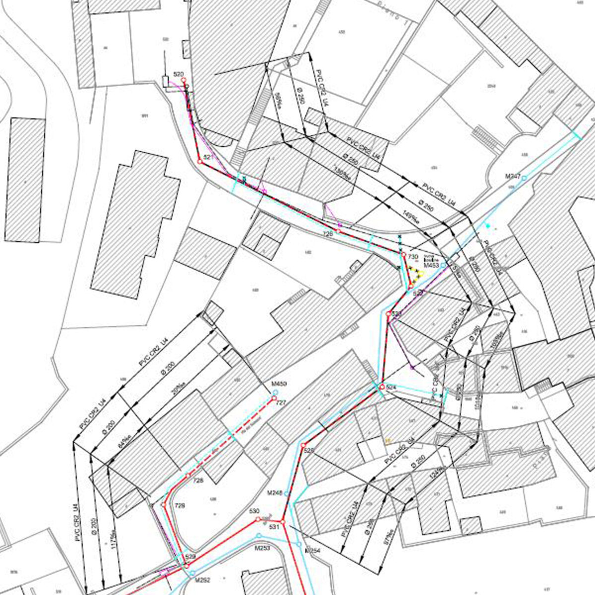 Infrastrutture nucleo, Montagnola