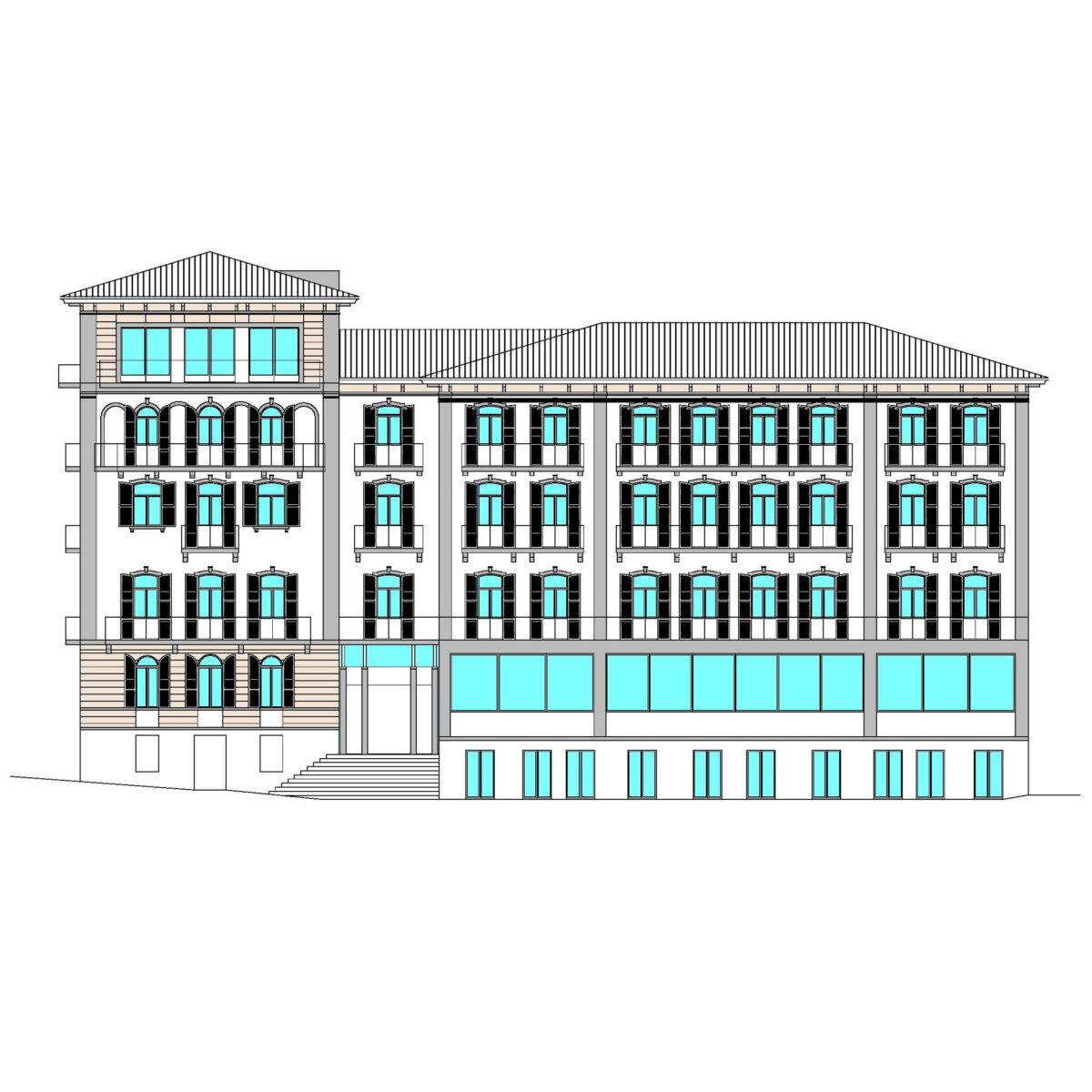 Ristrutturazione Hotel Continental, Lugano