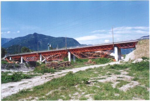 Ponte provvisorio sul Torrente Ribellasca, Camedo