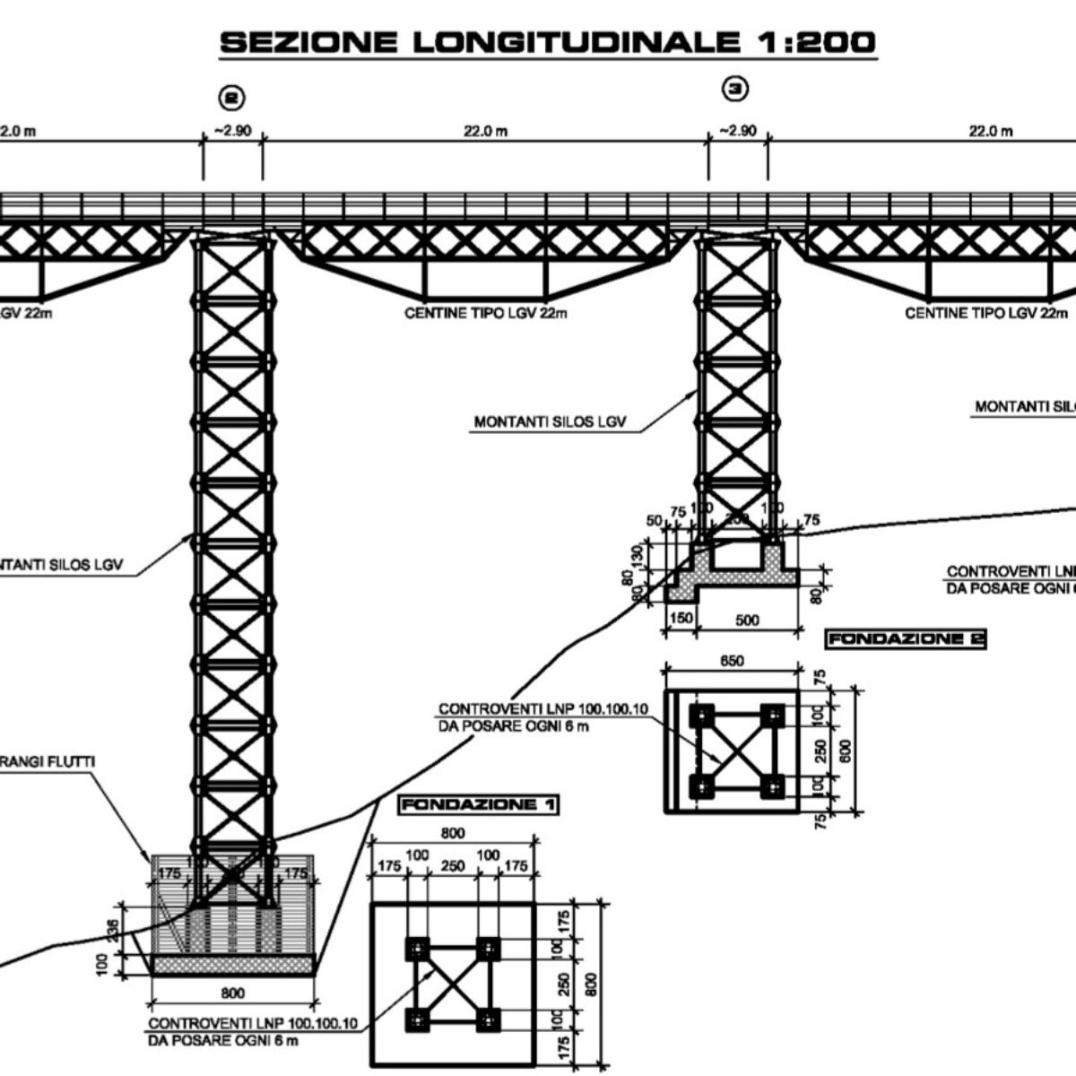 Ponte provvisorio sul Torrente Ribellasca, Camedo