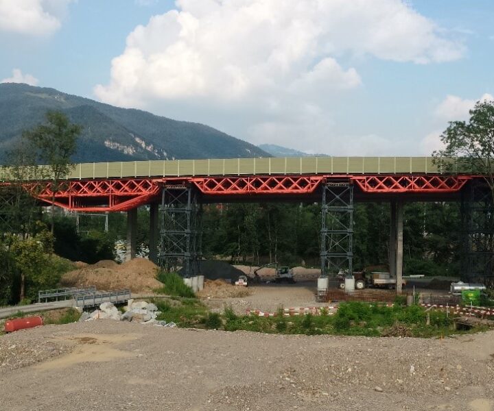 Ponte provvisorio Tana, Mendrisio