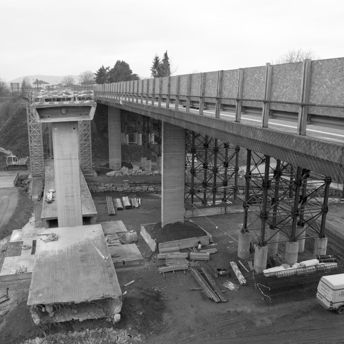 Ponte provvisorio Tana, Mendrisio