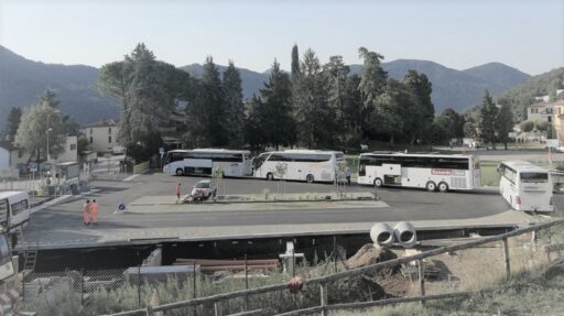 Nuovo posteggio provvisorio, TASIS Montagnola