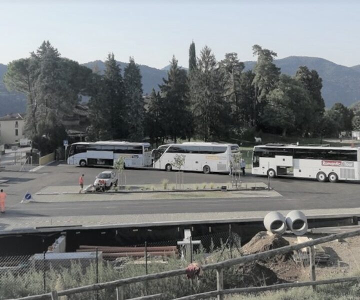 Nuovo posteggio provvisorio, TASIS Montagnola