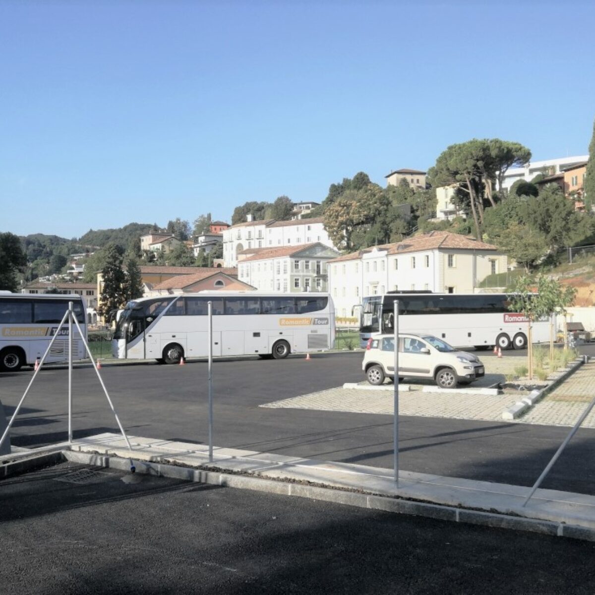 Nuovo posteggio provvisorio, TASIS Montagnola