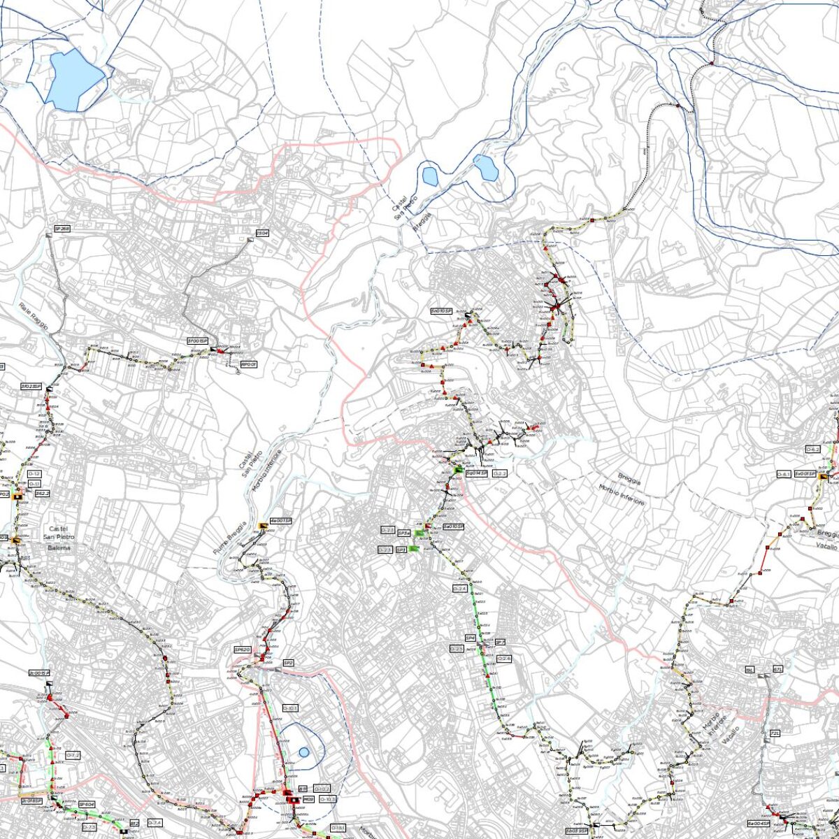 Direzione generale e analisi idrauliche PGS, Chiasso