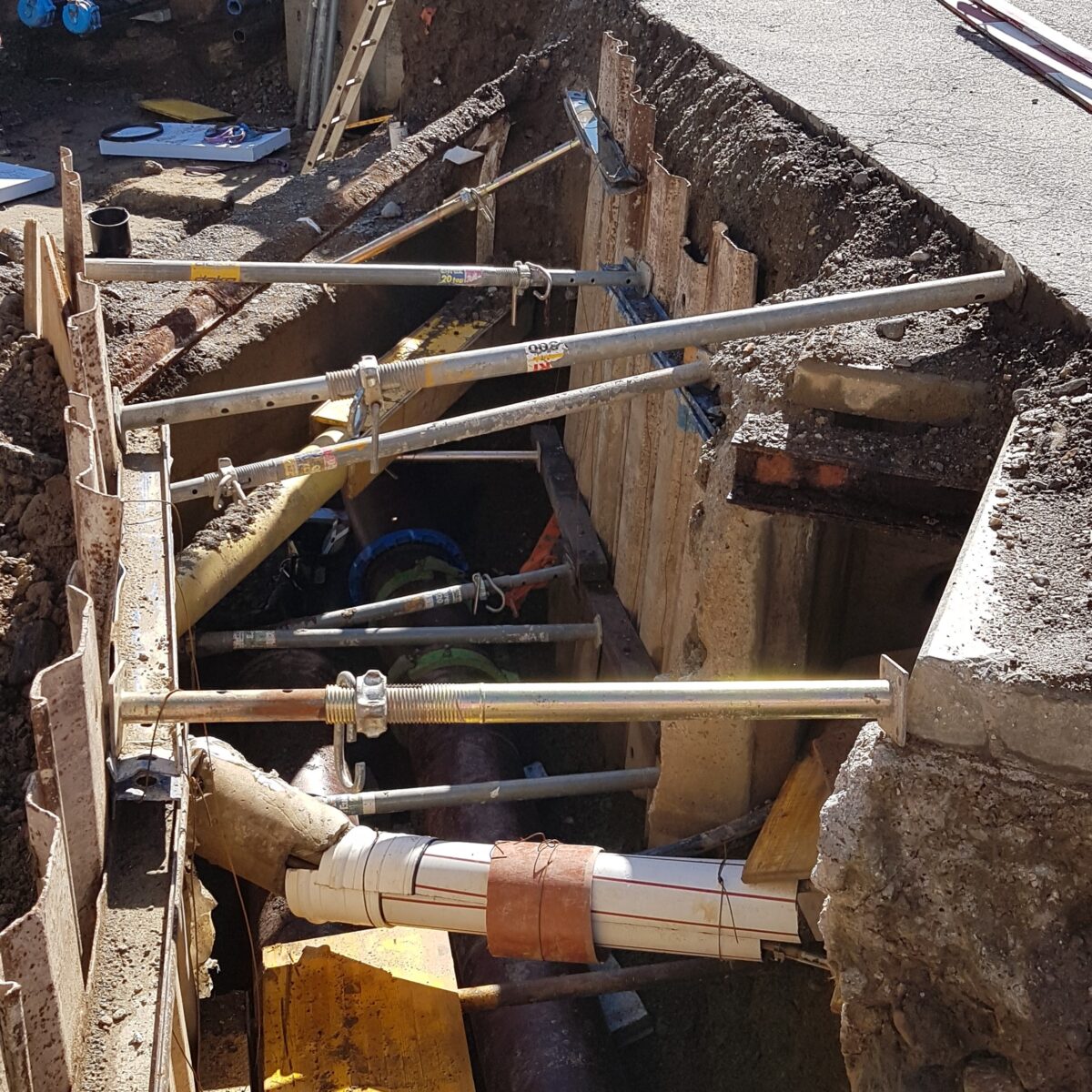 Infrastrutture Via Chiosso, Porza