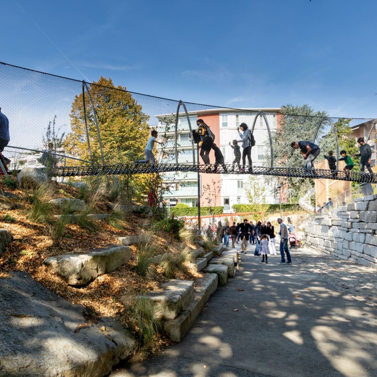 Nuovo parco giochi in Via Pico, Lugano-Cassarate