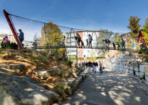 Nuovo parco giochi in Via Pico, Lugano-Cassarate