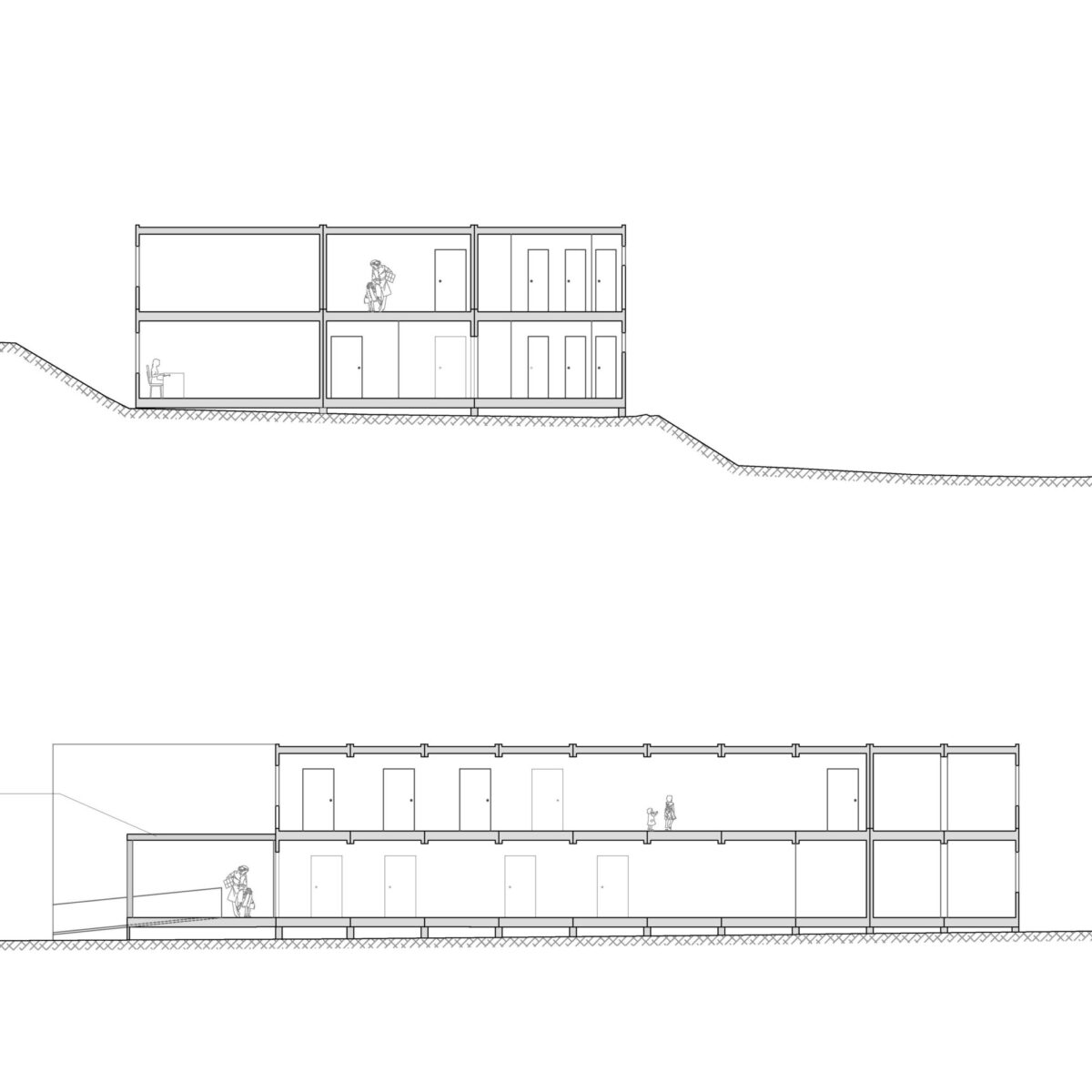 Scuola provvisoria, Comano