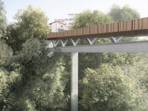 Ampliamento passerella Sarone, Capriasca