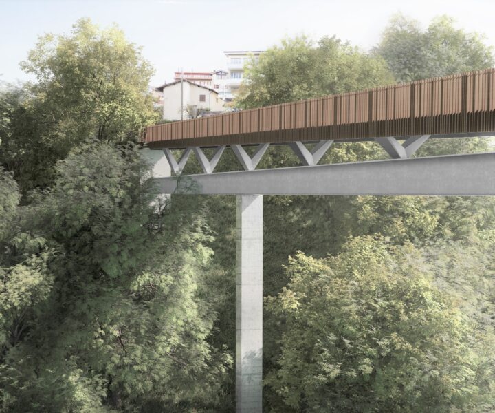Ampliamento passerella Sarone, Capriasca