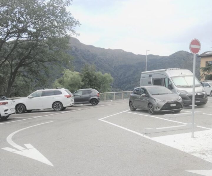 Ampliamento del posteggio comunale, Aranno