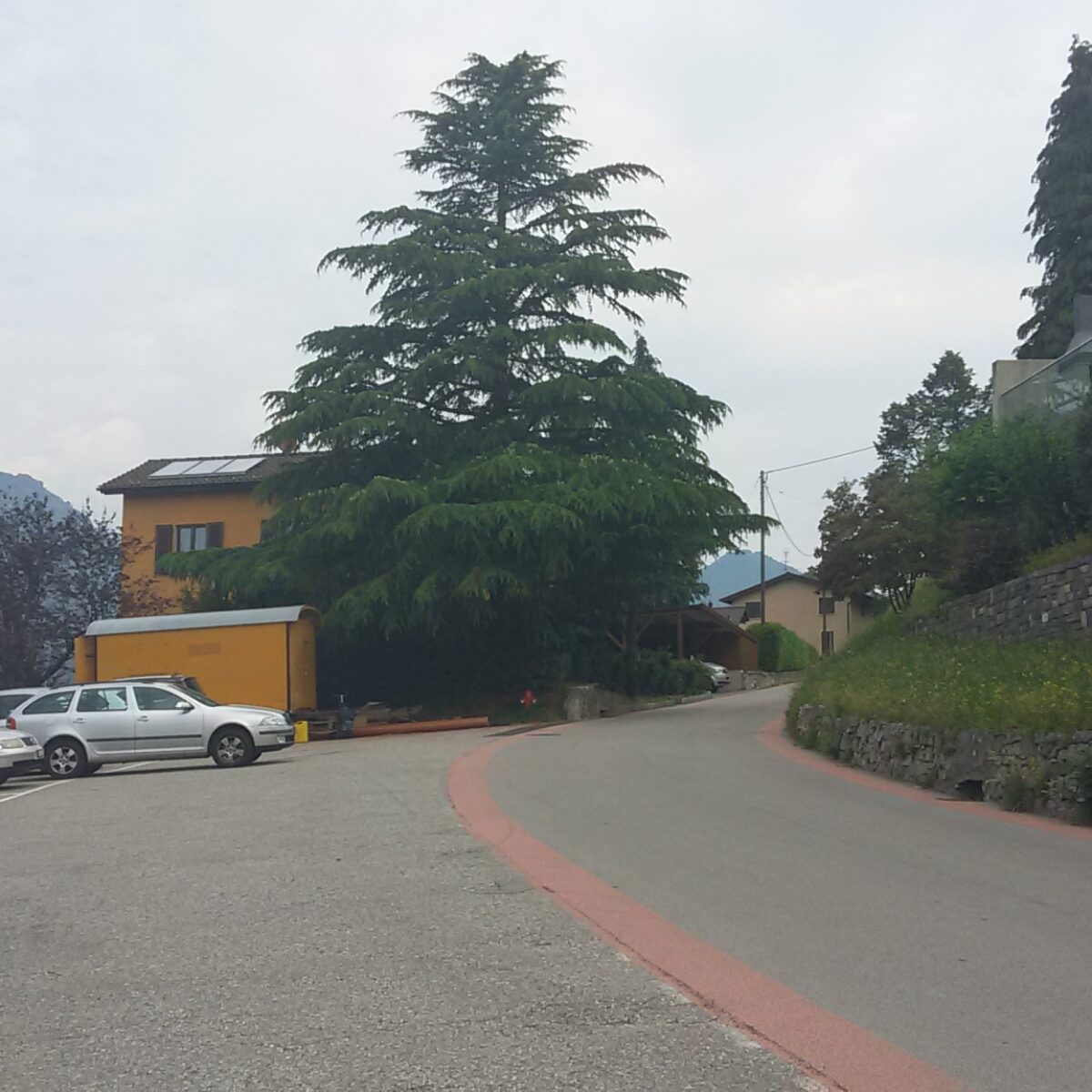 Ampliamento del posteggio comunale, Aranno