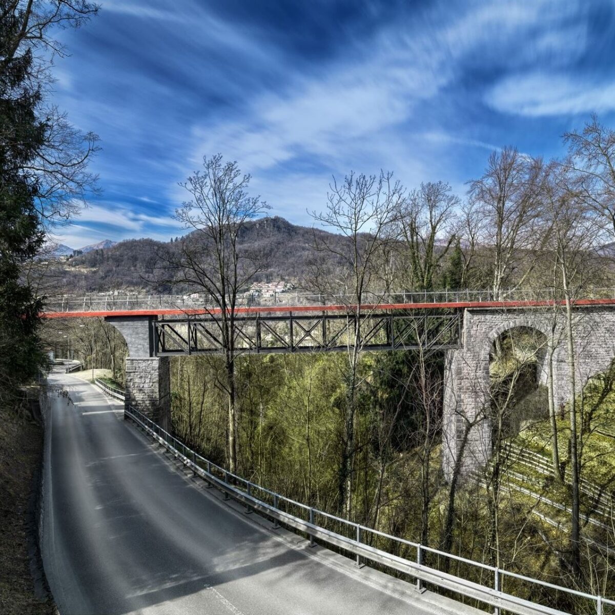 Passerella Cossio, Davesco