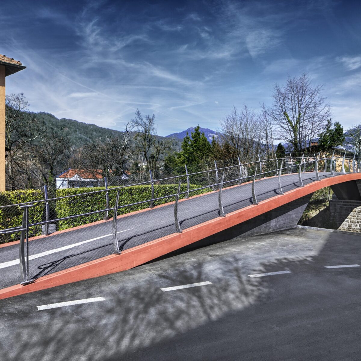 Passerella Cossio, Davesco