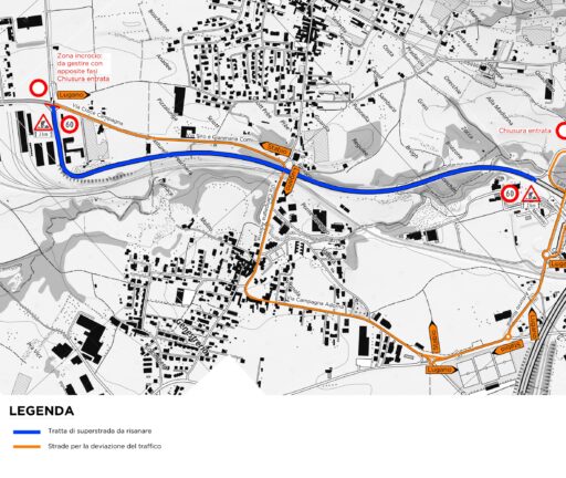 Risanamento pavimentazione tratta Mendrisio-Stabio