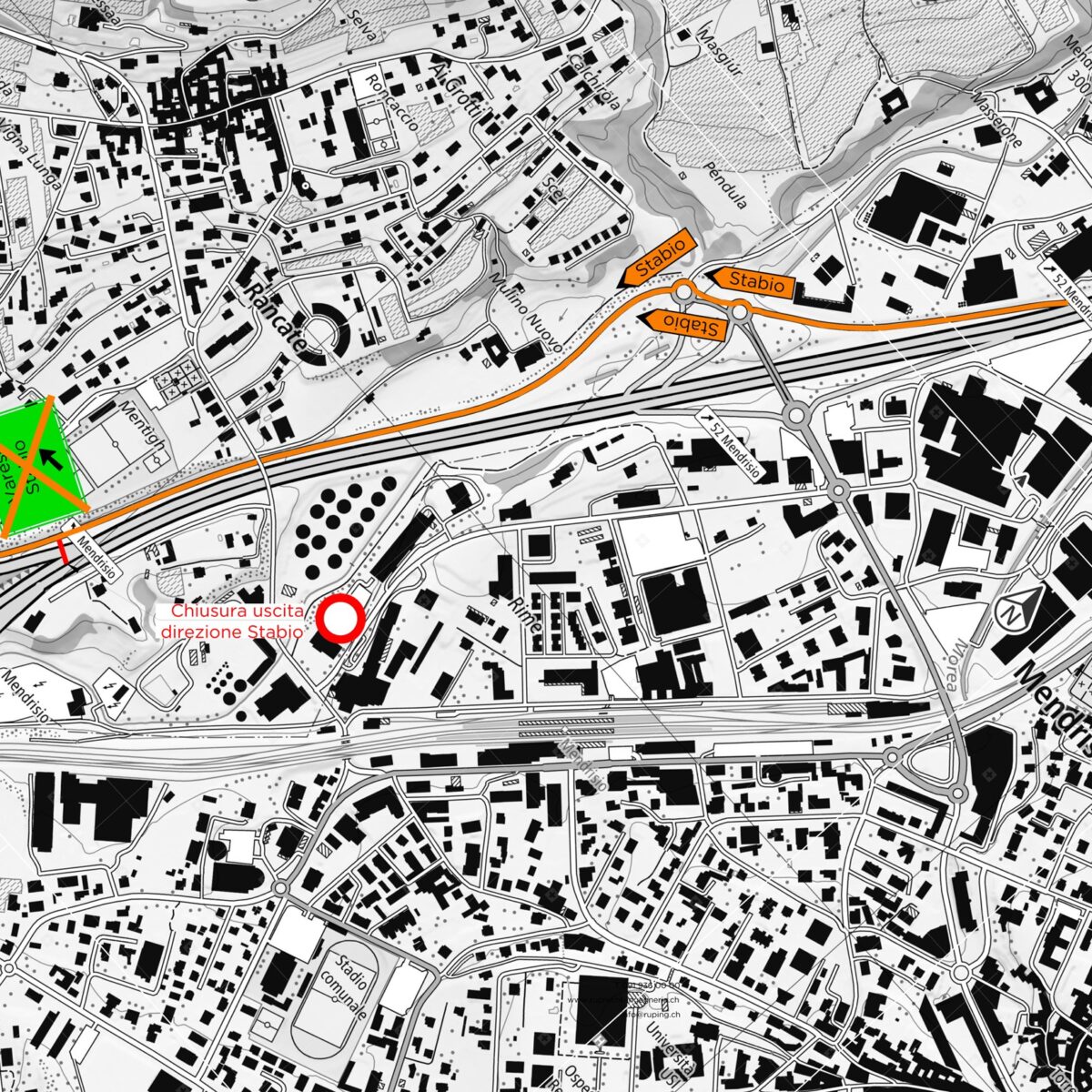 Risanamento pavimentazione tratta Mendrisio-Stabio