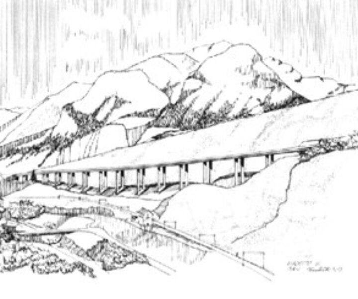 Viadotto San Pellegrino Autostrada A2, Giornico