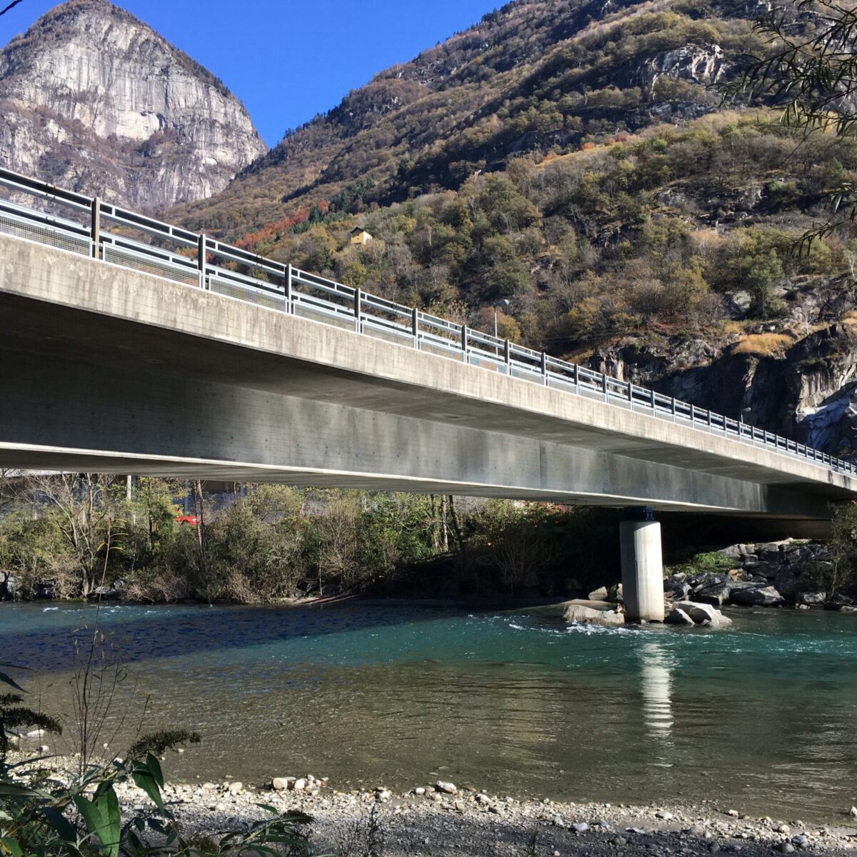 Ponte sul Ticino e sovrappasso Torrente Boggera, Lodrino