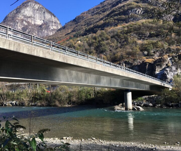 Ponte sul Ticino e sovrappasso Torrente Boggera, Lodrino