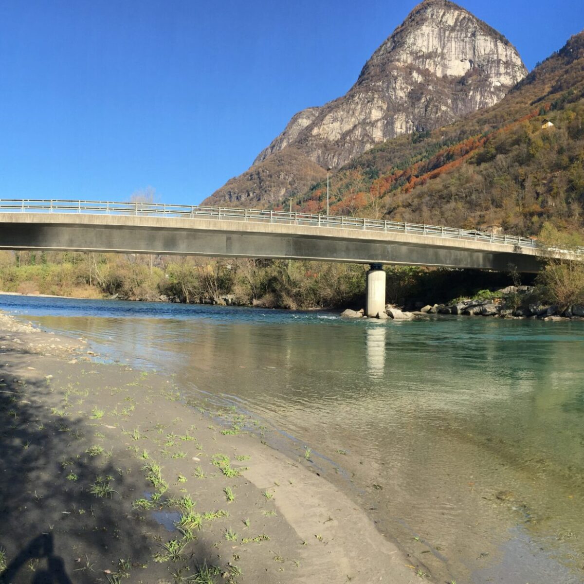 Ponte sul Ticino e sovrappasso Torrente Boggera, Lodrino