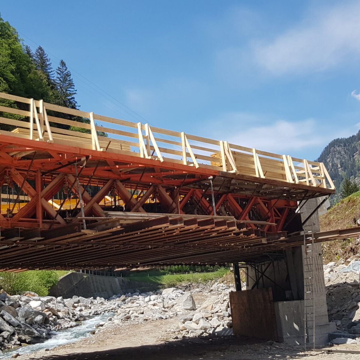 Centinature di getto per ponti di Auriglia e Loveira, Comune di Selma (GR)