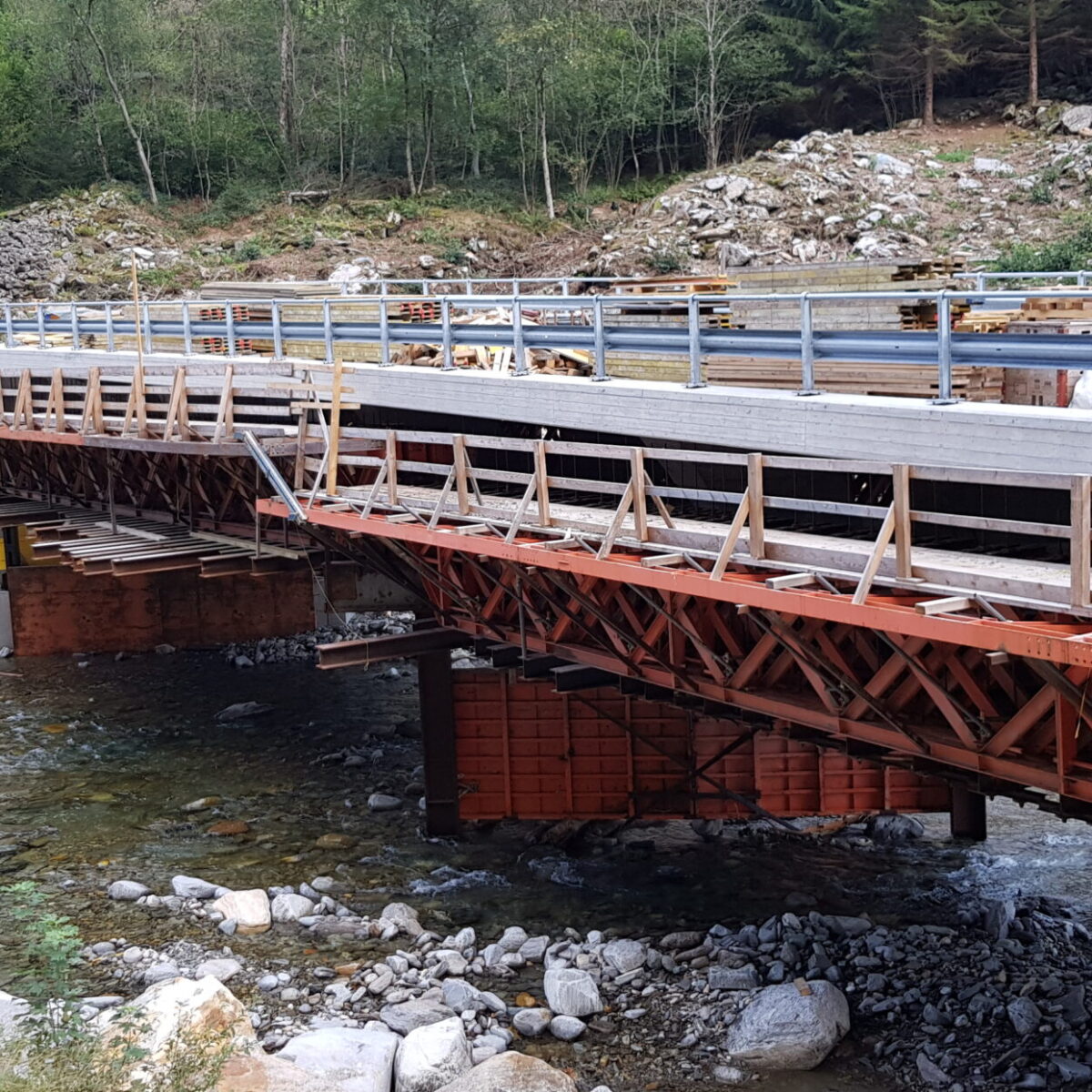Centinature di getto per ponti di Auriglia e Loveira, Comune di Selma (GR)