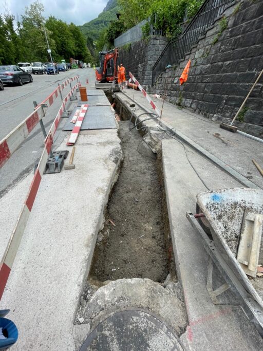 Rifacimento infrastrutture a Cadro