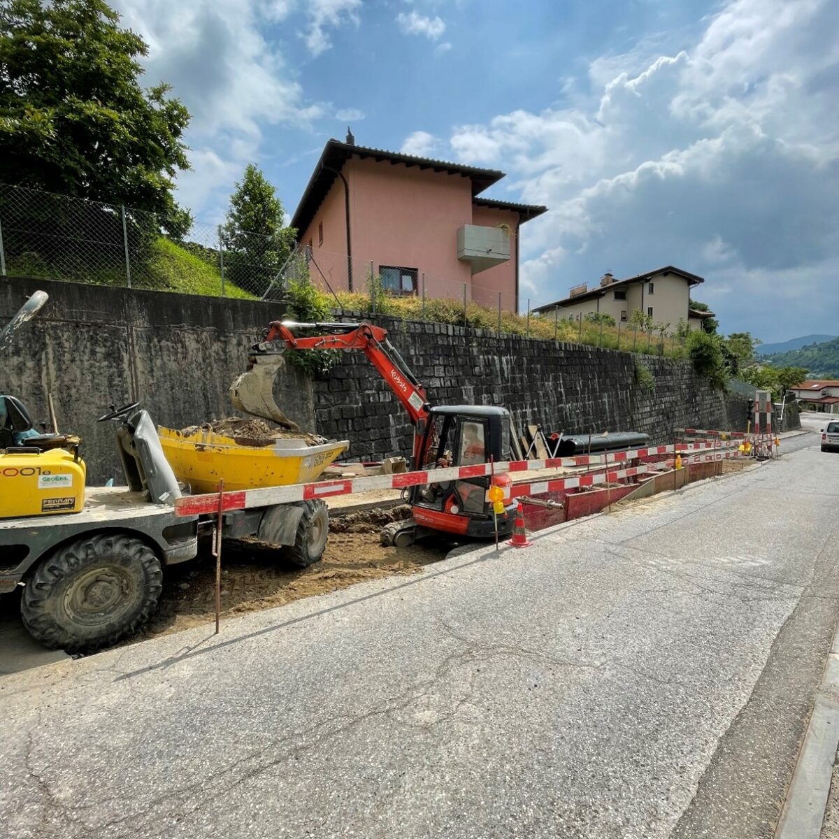Rifacimento infrastrutture a Cadro