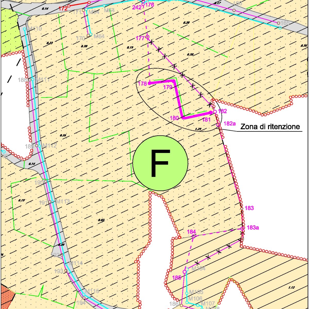 Canale di ritenzione zona Giroggio con modifica PGS