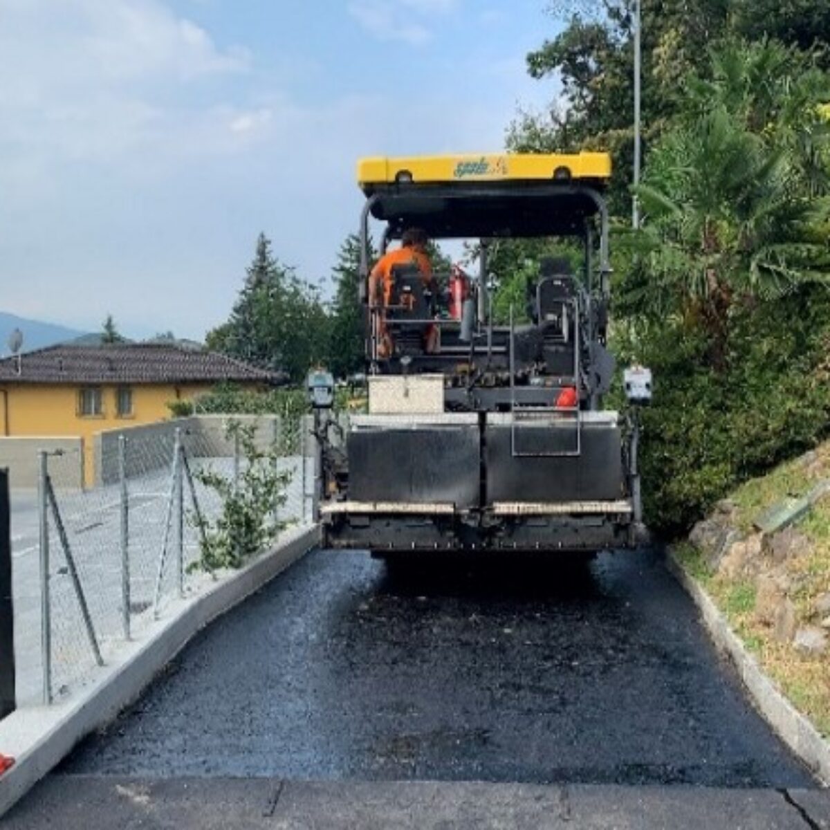 Rifacimento e nuove infrastrutture su via S. Francesco, Porza