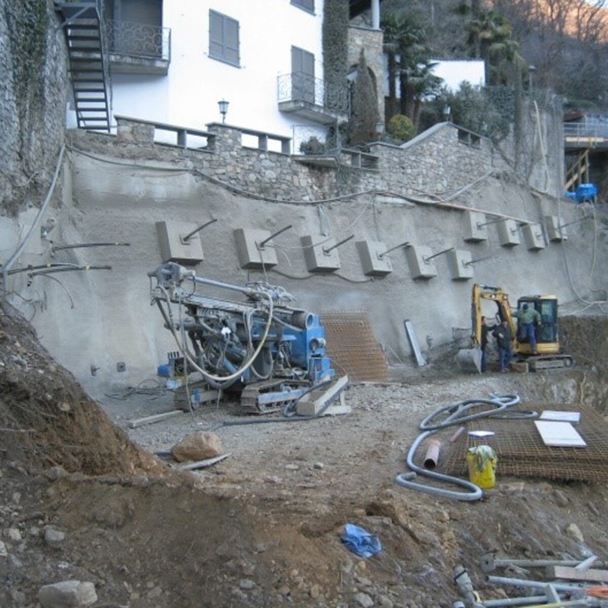 Opere di scavo, Residenza Vico Lago, Vico Morcote