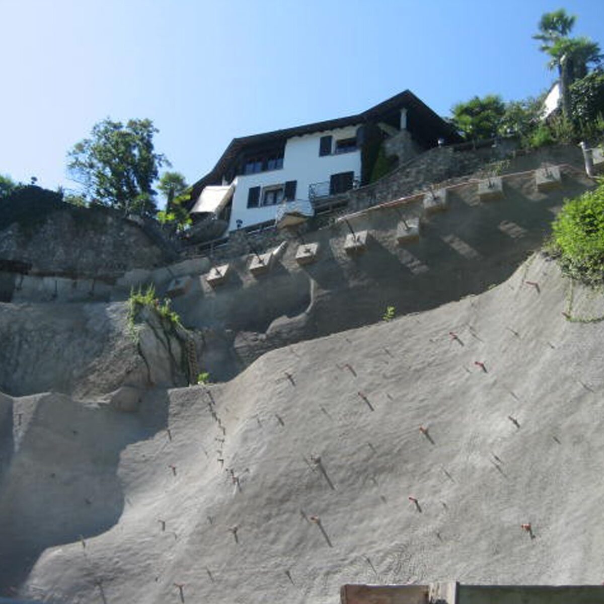Opere di scavo, Residenza Vico Lago, Vico Morcote