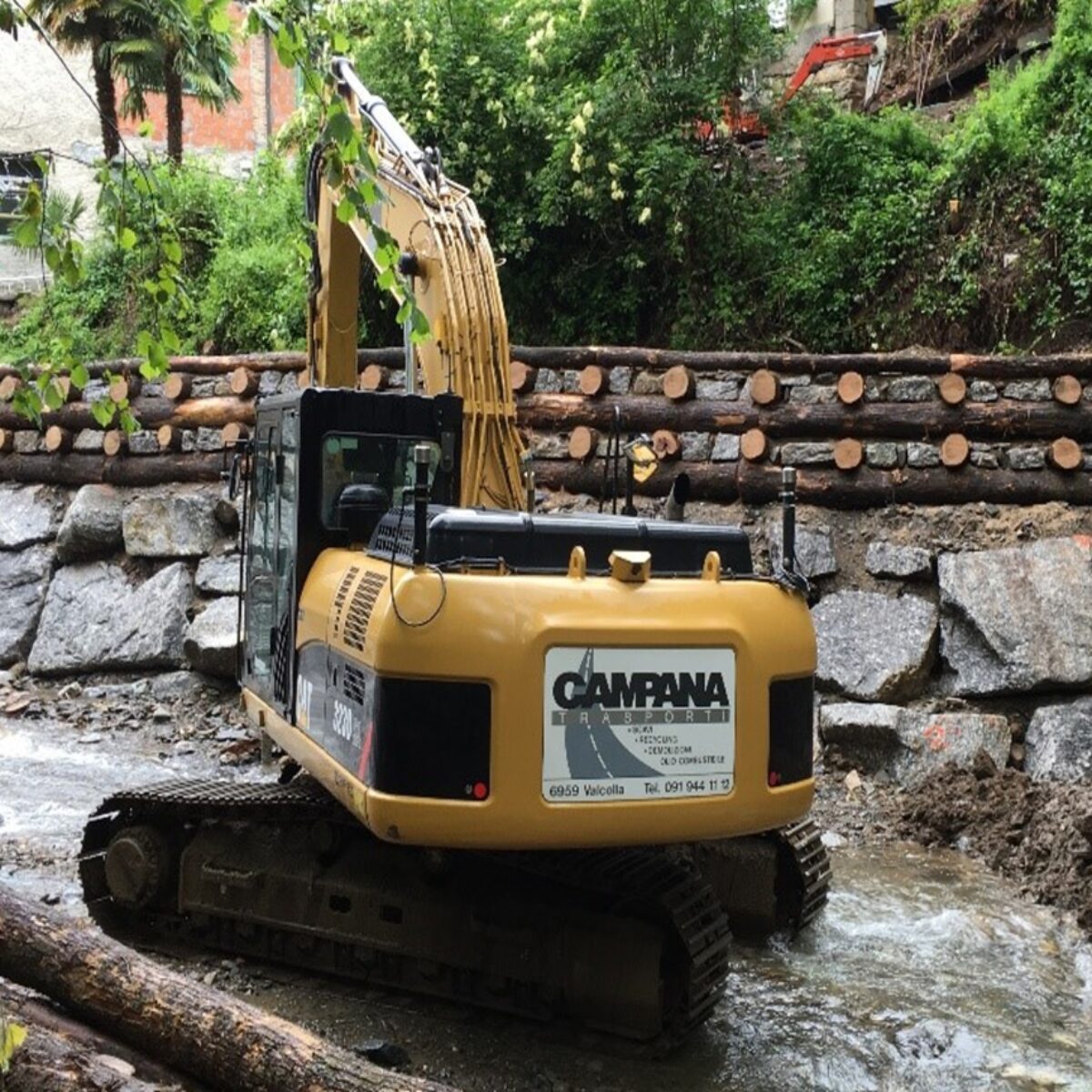 Sistemazione torrente Capriasca – Tratta ponte Ressega-Piazza Lepori