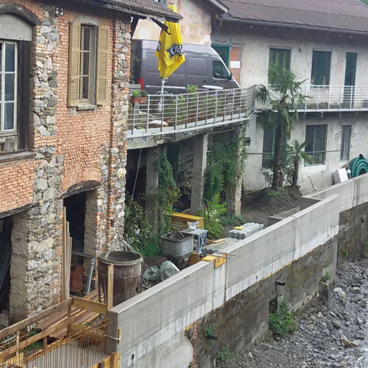 Sistemazione torrente Capriasca – Tratta ponte Ressega-Piazza Lepori